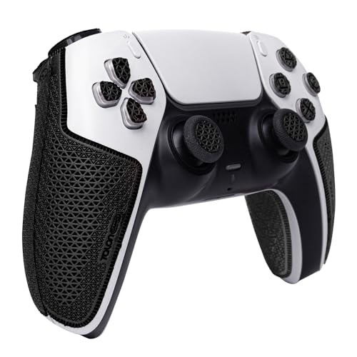 TALONGAMES Controller Grip Tapes Kompatibel mit PS5 DualSense, Ultra Version Anti Slip Tape, Schweißabsorbierend, Skin Kit, Kompatibel mit PlayStation 5 Controllers Griffe, Tasten, Trigge, D-Pad TALONGAMES Controller Grip Tapes Kompatibel mit PS5 DualSense, Ultra Version Anti Slip Tape, Schweißabsorbierend, Skin Kit, Kompatibel mit PlayStation 5 Controllers Griffe, Tasten, Trigge, D-Pad von TALONGAMES