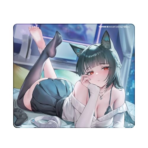 TALONGAMES 星 Series Esports Professional Level Gaming Mouse Pad 5mm Thickness Anti-Slip Base Anti-Fray Precision Stitching Medium to Low Glide Speed 19.3in x 16.5in L Size TALONGAMES 星 Series Esports Professional Level Gaming Mouse Pad 5mm Thickness Anti-Slip Base Anti-Fray Precision Stitching Medium to Low Glide Speed 19.3in x 16.5in L Size von TALONGAMES