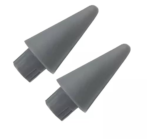 TALTAW 2 x austauschbare Stylus-Stiftspitzen für Huawei M-Pencil 2. Bleistift, Ersatzspitze, Eingabestift, Touchscreen-Stift M-Pencil 2 Generation, CD54, Federspitze (transparent) von TALTAW