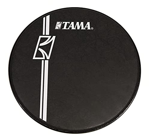 TAMA Black Fiber Bassdrumfell Schwarz - 22" (BK22BMFH) von TAMA