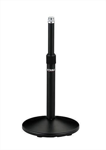 TAMA Iron Works gerader Mikrofonständer - klein Schwarz (MS30BK) von TAMA