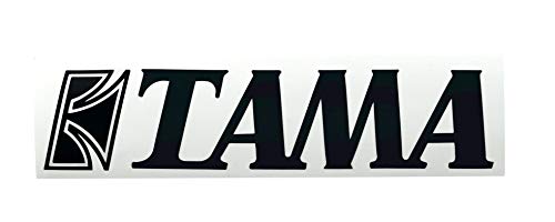TAMA Logo Aufkleber Schwarz Small - (TLS80BK) von TAMA