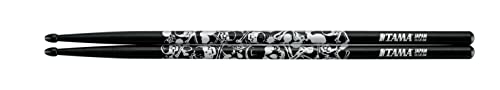 TAMA Stick of Doom Dumstick - Schwarz/Silber 390mm/13mm (O7A-S-BS) von TAMA