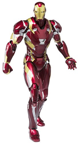 Captain America: Civil War - Iron Man Mark 46 [SH Figuarts][Japanische Importspiele] von TAMASHII NATIONS