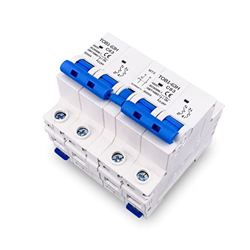 Leistungsschalter Dual Power Manual Transfer Switch Leistungsschalter MCB 50Hz/60Hz (Color : 32a, Size : 1P 1P) von TAMDDBPJD
