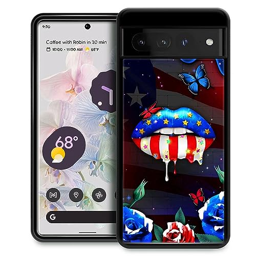 TAMEFOX Kompatibel mit Google Pixel 7A Hülle, Stern Schmetterling Lippen Hülle Slim Soft TPU Stoßfest Frauen Mädchen Jungen Schutzhülle für Google Pixel 7A TAMEFOX Kompatibel mit Google Pixel 7A Hülle, Stern Schmetterling Lippen Hülle Slim Soft TPU Stoßfest Frauen Mädchen Jungen Schutzhülle für Google Pixel 7A von TAMEFOX