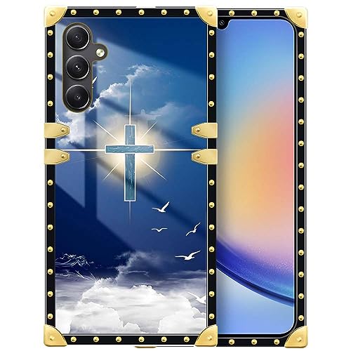 TAMEFOX Kompatibel mit Samsung Galaxy A14 5G Hülle, christliches Jesus-Muster für Damen und Mädchen, weiches TPU, stoßfest, Schutzhülle für Samsung Galaxy A14 5G TAMEFOX Kompatibel mit Samsung Galaxy A14 5G Hülle, christliches Jesus-Muster für Damen und Mädchen, weiches TPU, stoßfest, Schutzhülle für Samsung Galaxy A14 5G von TAMEFOX