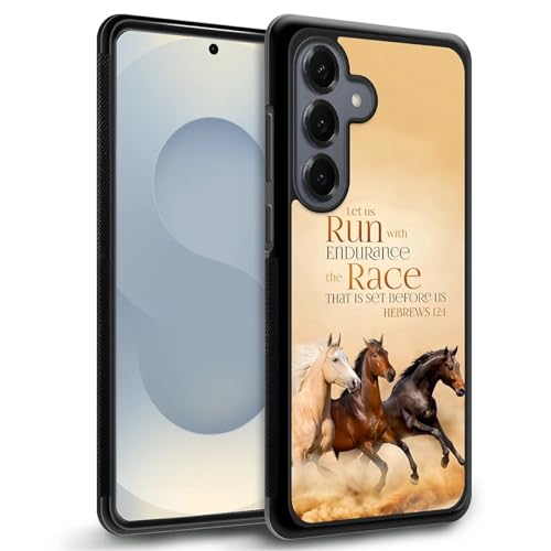 TAMEFOX Kompatibel mit Samsung Galaxy S25+ Plus, christliches positives Zitat, dünn, weich, stoßfest, TPU-Schutzhülle für Samsung Galaxy S25+ Plus 17 cm (6,7 Zoll) von TAMEFOX