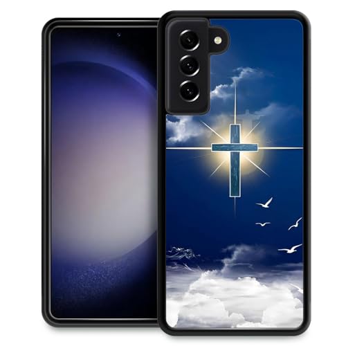 TAMEFOX Schutzhülle für Samsung Galaxy S23 FE, christlicher Glaube, dünn, weich, stoßfest, TPU, 16,3 cm (6,4 Zoll) von TAMEFOX