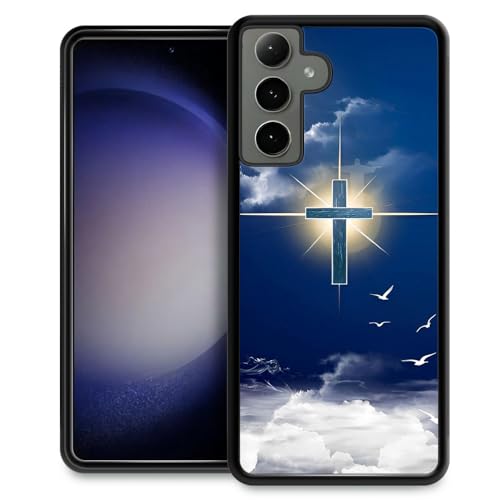 TAMEFOX Schutzhülle für Samsung Galaxy S24, christlicher Glaube, dünn, weich, stoßfest, TPU, 15,7 cm (6,2 Zoll) von TAMEFOX
