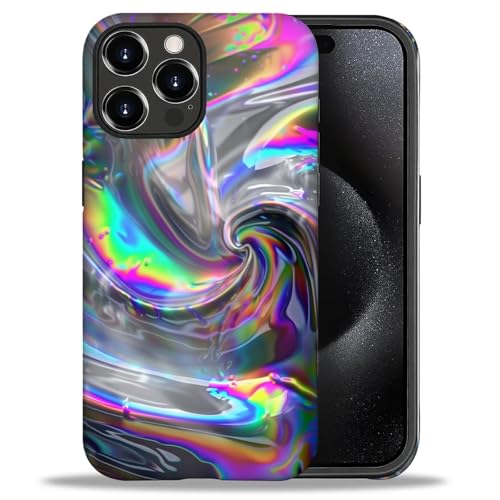 TAMEFOX Schutzhülle für iPhone 16 Pro, leuchtende Farben, Hybrid-Schutzhülle mit 2-lagiger Hartschale und doppelter Silikon-Schutzhülle, kratzfest, stoßfest, für iPhone 16 Pro TAMEFOX Schutzhülle für iPhone 16 Pro, leuchtende Farben, Hybrid-Schutzhülle mit 2-lagiger Hartschale und doppelter Silikon-Schutzhülle, kratzfest, stoßfest, für iPhone 16 Pro von TAMEFOX
