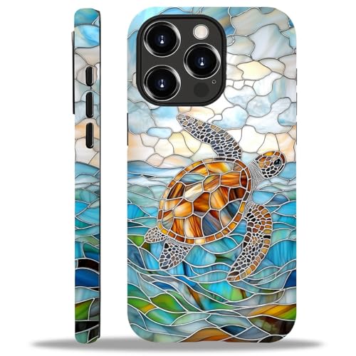 TAMEFOX Schutzhülle kompatibel mit iPhone 13 Pro Max, Persönlichkeit Turtle Hybrid, 2-lagige Hartschale + Silikon, doppelte Schutzhülle, kratzfest, stoßfest, für iPhone 13 Pro Max TAMEFOX Schutzhülle kompatibel mit iPhone 13 Pro Max, Persönlichkeit Turtle Hybrid, 2-lagige Hartschale + Silikon, doppelte Schutzhülle, kratzfest, stoßfest, für iPhone 13 Pro Max von TAMEFOX