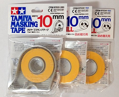 TAMIYA 10mm Masking Tape with 2pcs Refill von TAMIYA