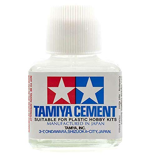 [TAMIYA TAMIYA CEMENT (for Model .40 ML)] [joyihabi / TM87003] TAMIYA CEMENT (for Model 40ML) adhesive [Bond Plastic scale models modeling; by genetic von TAMIYA