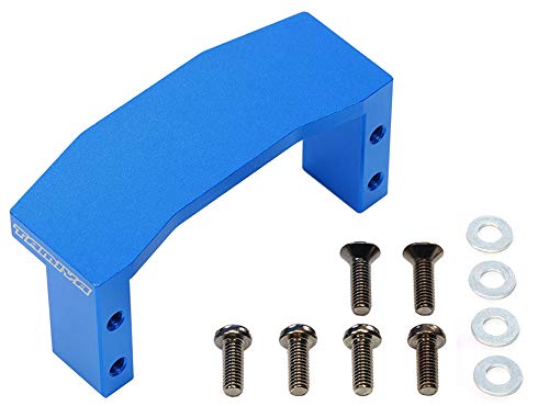 TAMIYA TT-02 Alu Lenkservo-Halter | blau eloxiert #54977 von TAMIYA