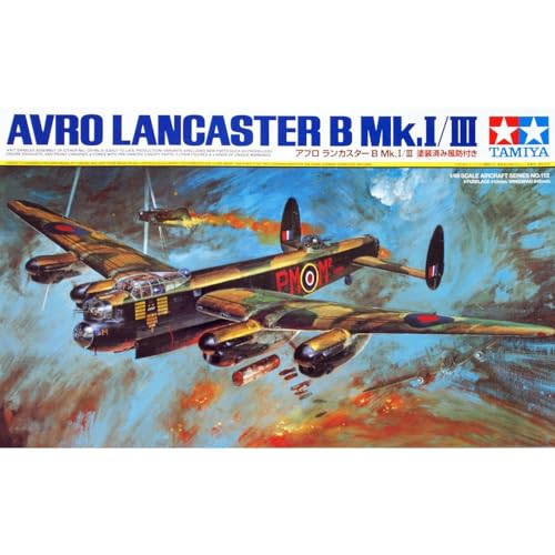 Tamiya 300061112-1:48 Avro Lancester B Mk I/III, Flugzeug von TAMIYA