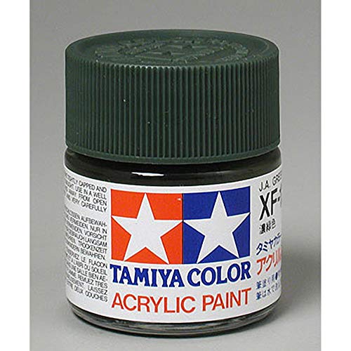Tamiya Acrylfarbe Jap. Navy-Grün matt Farb-Code: XF-11 23 ml Glasbehälter von TAMIYA