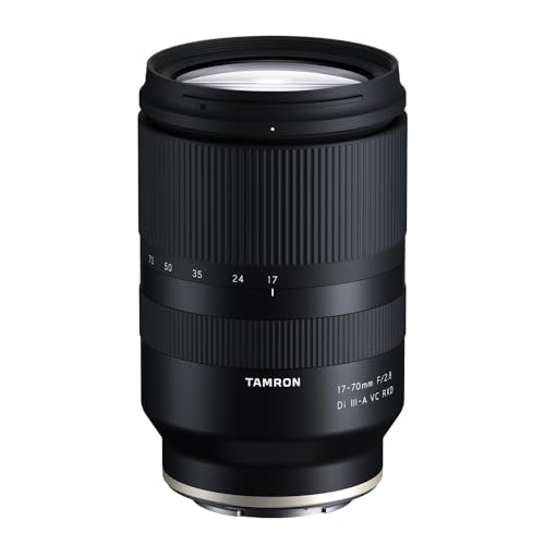 TAMRON 17-70mm F/2.8 Di III-A VC RXD Zoom-Objektiv für spiegellose APS-C-Systemkameras - für Sony E-Mount TAMRON 17-70mm F/2.8 Di III-A VC RXD Zoom-Objektiv für spiegellose APS-C-Systemkameras - für Sony E-Mount von TAMRON