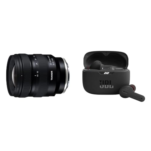 TAMRON 20-40mm F/2.8 Di III VXD, Objektiv für Sony E-Mount, A062, schwarz & JBL Tune 230 NC TWS – Wasserfeste, True-Wireless In-Ear-Kopfhörer von TAMRON