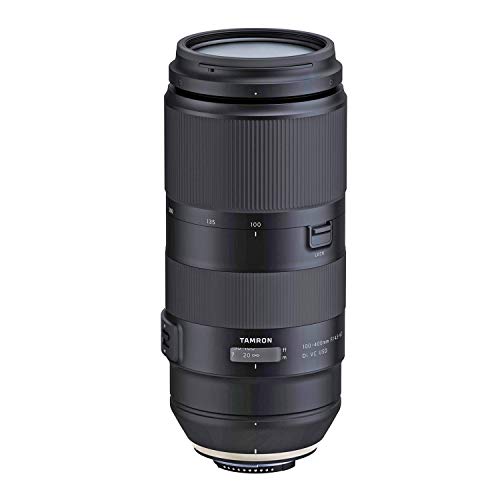 Tamron 100–400 mm F/4,5–6,3 VC USD Teleobjektiv für Nikon Digital SLR Kameras von TAMRON