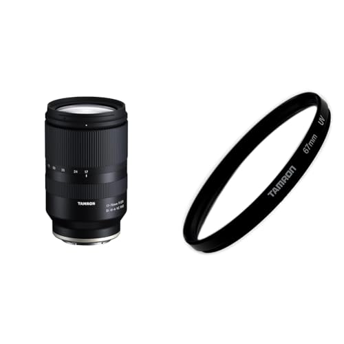 Tamron 17-70mm F/2.8 Di III-A VC RXD Zoom-Objektiv mit Tamron UV Filter 67 mm von TAMRON