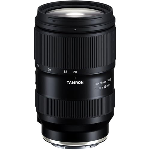 Tamron 28-75 mm F/2,8 Di III VXD G2 Objektiv für Sony E-Mount Schwarz, einzeln von TAMRON