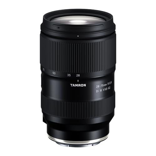 Tamron 28-75 mm F/2,8 Di III VXD G2 Objektiv für Sony E-Mount Schwarz, einzeln von TAMRON
