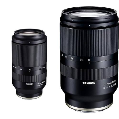 Tamron 70-180 mm F/2.8 Di III VXD -für Sony E-Mount & 17-70mm F/2.8 Di III-A VC RXD Zoom-Objektiv für spiegellose APS-C-Systemkameras - für Sony E-Mount von TAMRON