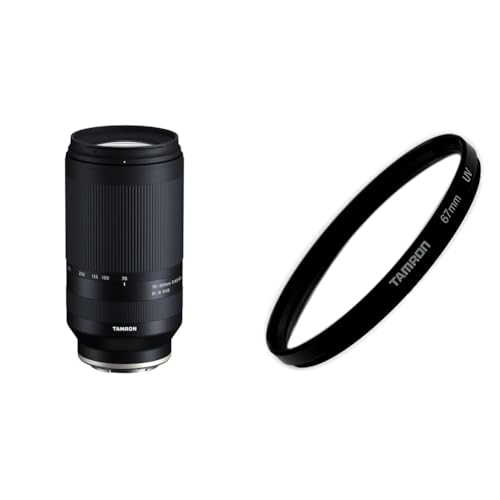 Tamron 70-300mm A047SF F/4.5-6.3 Di III RXD - Objektiv für Sony E-Mount & 67UV Tamron UV Filter 67 mm von TAMRON