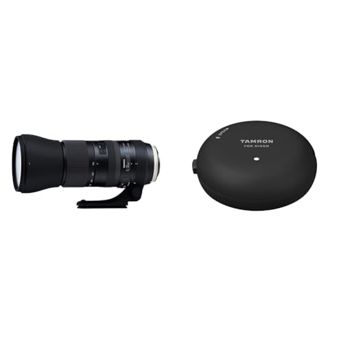 Tamron SP 150-600mm F/5-6.3 Di VC USD G2 Nikon schwarz & TAP-01N Tap-in Console für Nikon schwarz von TAMRON
