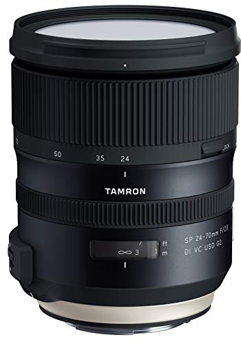 Tamron SP A032E 24-70mm F/2.8 Di VC USD G2 Objektiv für Canon schwarz von TAMRON