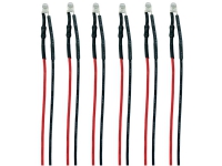 TAMS Elektronik 81-59526-06-C LED mit Anschlusskabeln Warmweiß, Rot 6 Stk TAMS Elektronik 81-59526-06-C LED mit Anschlusskabeln Warmweiß, Rot 6 Stk von TAMS Elektronik