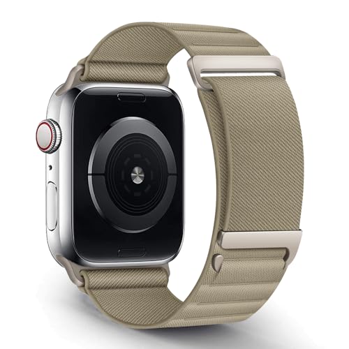 TANAKEY Alpine Loop Armband Kompatibel mit Apple Watch Ultra 49/45/44/42mm 41/40/38mm, Geflochten Ersatzarmbänder Kompatibel für iWatch Ultra 2/SE 2/Series 9/8/7/6/5/4/3/2/1 von TANAKEY