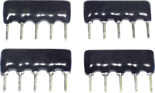 TANCAP SIP-A05-103G SIP-A05-103G Dickschicht-Widerstand 10kΩ THT SIP-5 0.125W von TANCAP