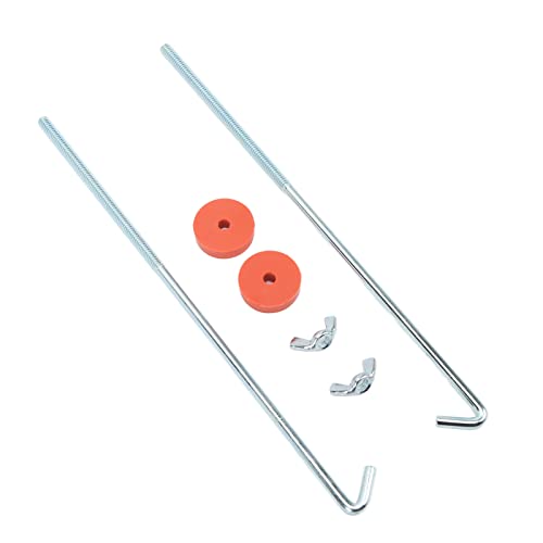 Universal-J-Haken, 25,4 cm, Aluminiumlegierung, rostfrei, Batterie-Schrauben, für Autobatterien von TANM