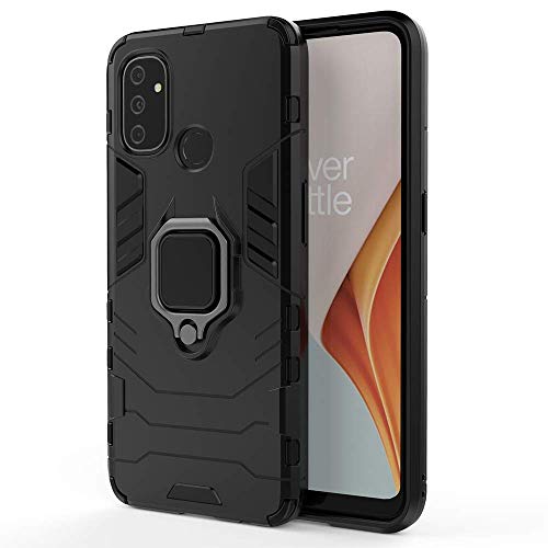 TANYO Hülle für OnePlus Nord N100, Schutzhülle TPU/PC Handyhülle mit Ständer, Stoßfest Bumper Armor Case Hybrid Cover Schwarz TANYO Hülle für OnePlus Nord N100, Schutzhülle TPU/PC Handyhülle mit Ständer, Stoßfest Bumper Armor Case Hybrid Cover Schwarz von TANYO