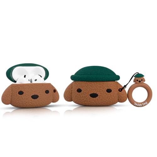 TAOCHEN Hüllen für AirPods 4 Drahtlose Ohrhörer (2024) mit Karabiner- Silikon Aufladung Schutzhülle mit Niedlich Cartoon Haut Design für AirPods 4th Erzeugung Kopfhörer von TAOCHEN