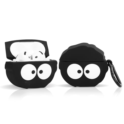 TAOCHEN Hüllen für AirPods 4 Drahtlose Ohrhörer (2024) mit Karabiner- Silikon Aufladung Schutzhülle mit Niedlich Cartoon Haut Design für AirPods 4th Erzeugung Kopfhörer von TAOCHEN