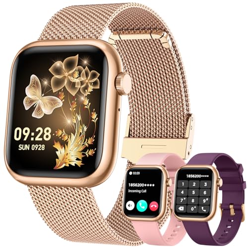 Smartwatch Damen mit Bluetooth Telefonfunktion Fitnessuhr:1,83''HD Touchscreen Smart Watch mit 120+Sportmodi mit Pulsmesser Schrittzähler IP68 Wasserdichter Fitness Tracker Kompatibel Android und iOS Smartwatch Damen mit Bluetooth Telefonfunktion Fitnessuhr:1,83''HD Touchscreen Smart Watch mit 120+Sportmodi mit Pulsmesser Schrittzähler IP68 Wasserdichter Fitness Tracker Kompatibel Android und iOS von TAOLOON