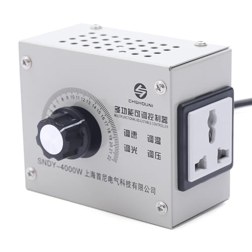 Spannungsregler Drehzahlregler AC 220 V 4000W High Power SCR elektronischer Spannungs-Regler Für Haushaltsgeräte Industrielle Elektrogeräte von TAPMING