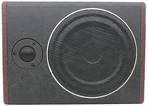 TAPMING Autoradio Edelstahl Ultradünner Auto KFZ Untersitz Aktiv Subwoofer 600W Underseat Bassbox für Auto und Reisemobil 13.58 * 10.24 * 2.68 (in) von TAPMING