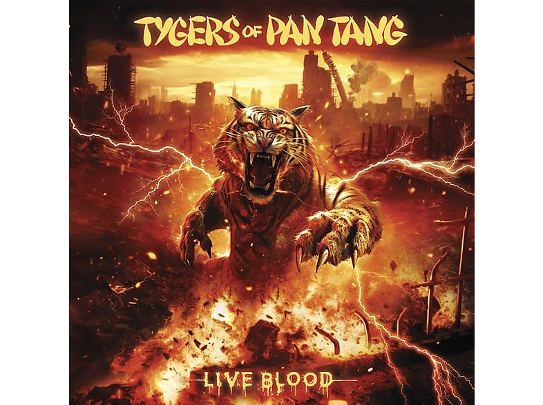 Tygers Of Pan Tang - Live Blood (Vinyl) von TARGET REC