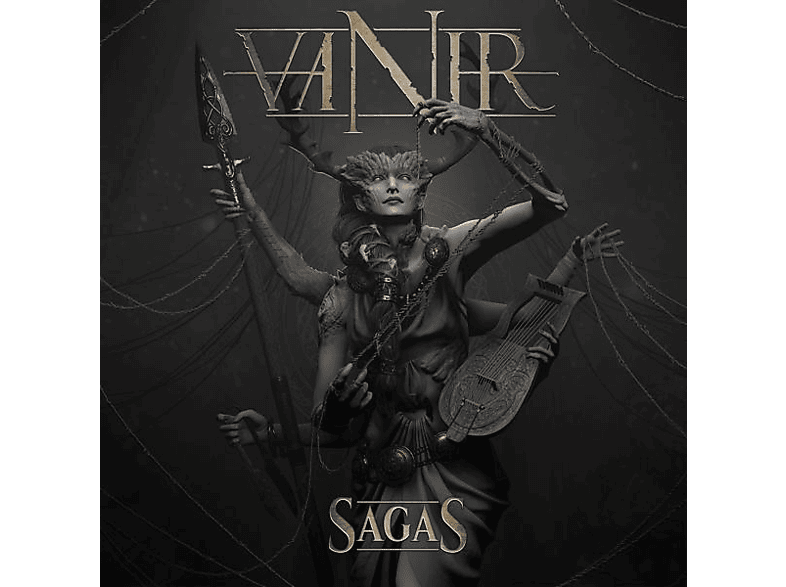 Vanir - Sagas (Gold/Black Marbled Vinyl) (Vinyl) von TARGET REC