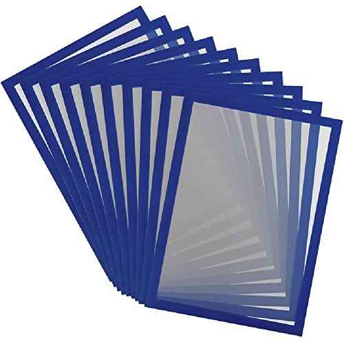 Tarifold Es 195241 Magneto PRO 10 magnetischer Informationsrahmen A3 für Dokumente, Hinweise, Schilder, Austausch und schnelles Einsetzen - magnetische Rückseite, Metalloberflächen, Blau, 10 Stück Tarifold Es 195241 Magneto PRO 10 magnetischer Informationsrahmen A3 für Dokumente, Hinweise, Schilder, Austausch und schnelles Einsetzen - magnetische Rückseite, Metalloberflächen, Blau, 10 Stück von Djois