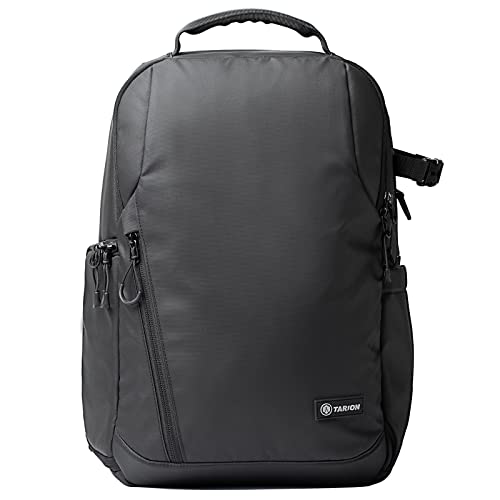 TARION Kamerarucksack, Wasserdicht Fotorucksack SLR Kameratasche Kamera Rucksack mit 14 Zoll Laptopfach und Regenschutz für Spiegelreflexkameras von TARION