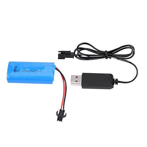 7,4 V Akku, RC -Auto -Batterie R Upgraded Reabl Battery 7,4 V 500 MAh mit USB -Kabelbatterie 500 MAh Reklabl -RC -Auto -Batterie füR WPL/Crawler RC -Auto 7,4 V Akku, RC -Auto -Batterie R Upgraded Reabl Battery 7,4 V 500 MAh mit USB -Kabelbatterie 500 MAh Reklabl -RC -Auto -Batterie füR WPL/Crawler RC -Auto von TARSHYRY