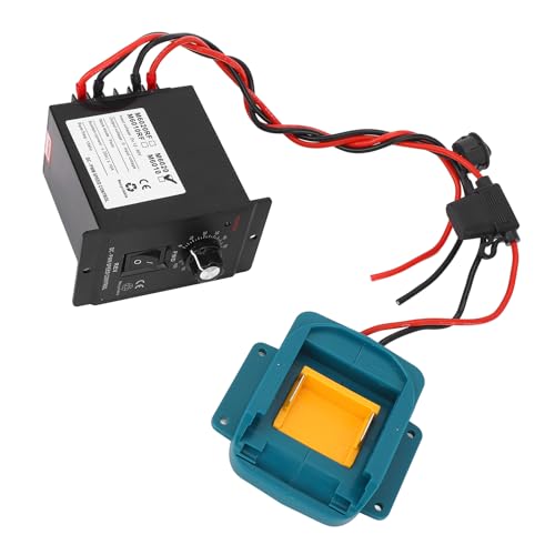 Batterieadapter Motor Speed ​​Controller Kit DC PWM Elektromotor -Steuerungsschalter und Batterieadapter für BL18 Serie 18V von TARSHYRY
