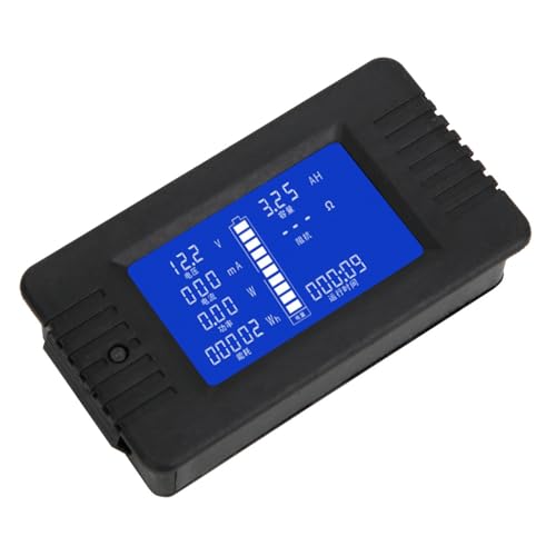 Batteriemonitormesser, PZEM-015 Multifunktionaler Batteriemesser Stromspannung Energieverbrauchskapazitätstester Batterie Batterie Monitor mit 200-A-Shunt (015 Englisch (mit 200A -Ausscheidung)) von TARSHYRY
