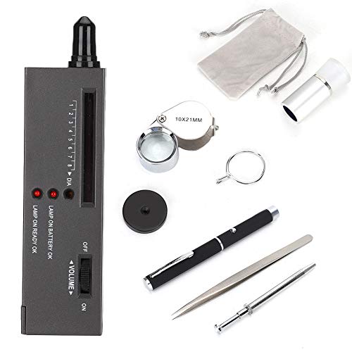 Diamond Tester, Edelstein -Tester Diamond Taschenlampe -Betrachter Pinzeln Dimond Lupe Claw Identification Tool Set Diamond Tester, Edelstein -Tester Diamond Taschenlampe -Betrachter Pinzeln Dimond Lupe Claw Identification Tool Set von TARSHYRY