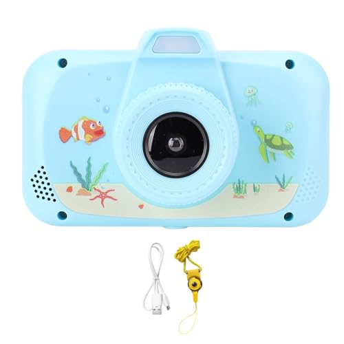 Digitales 2,5K-Video, 40MP-Fotos, Digitales Video, Tragbare Reise-Kompaktkamera, Kleine Kamera für (Blue) von TARSHYRY